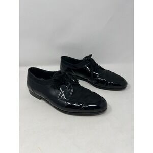 Dimitri Round Toe Men's Leather Oxford Shoes Size 9-1/2 M #2507 Made in Italy